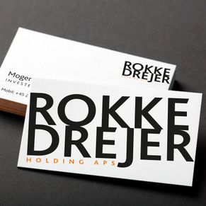 Logo, Rokkedrejer Holding, Grafiker, Henriette Dupont